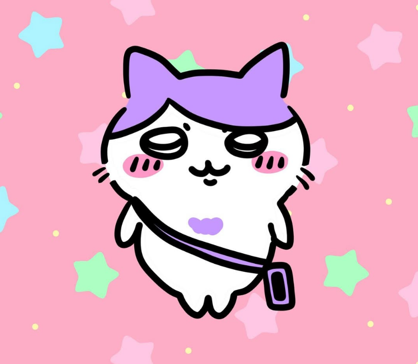 a drawing of me as a cat chiikawa